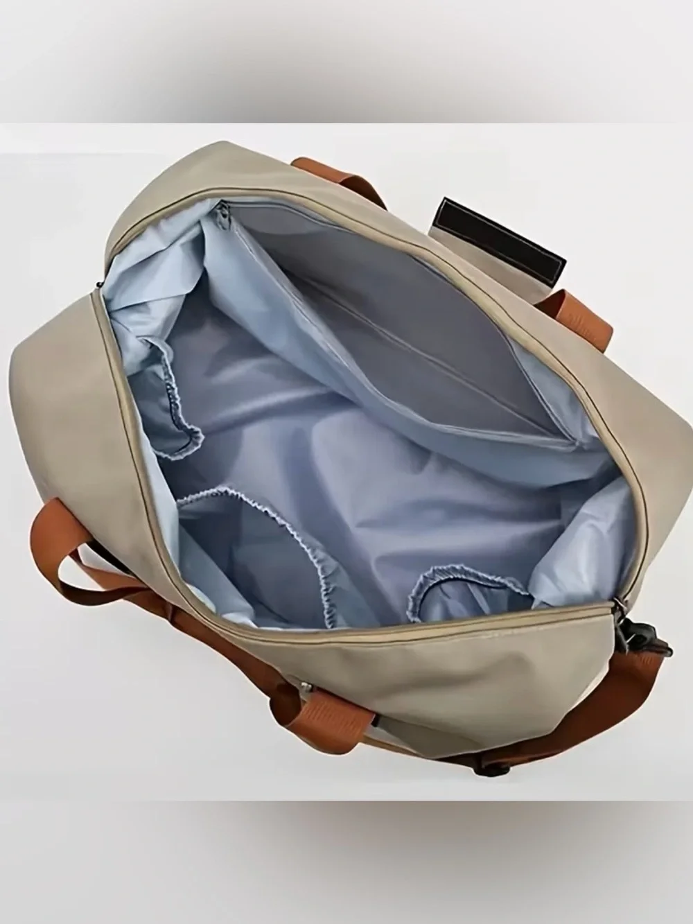 N/A navy duffel